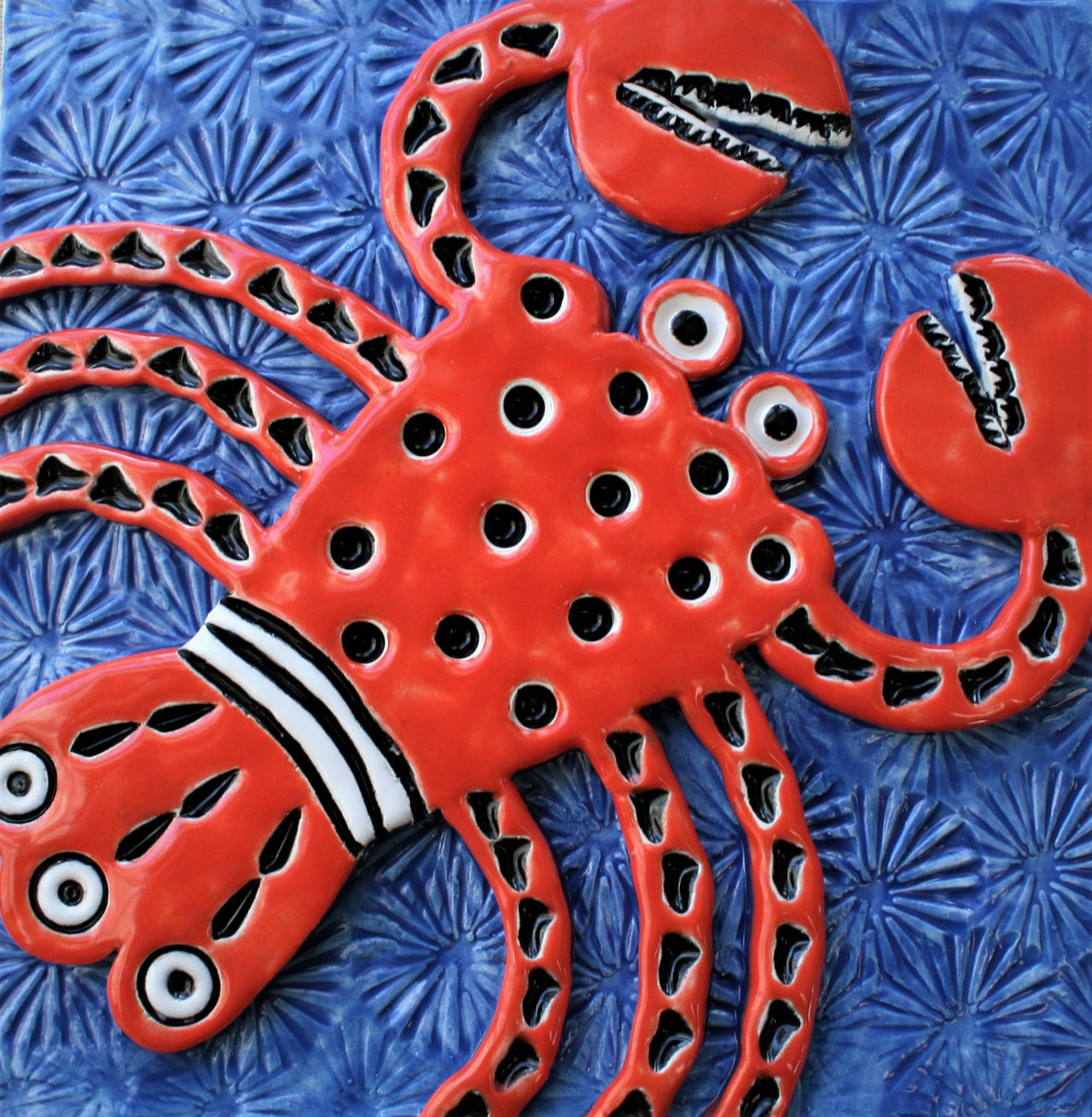 Lobster Ceramic Wall Art Tile 1